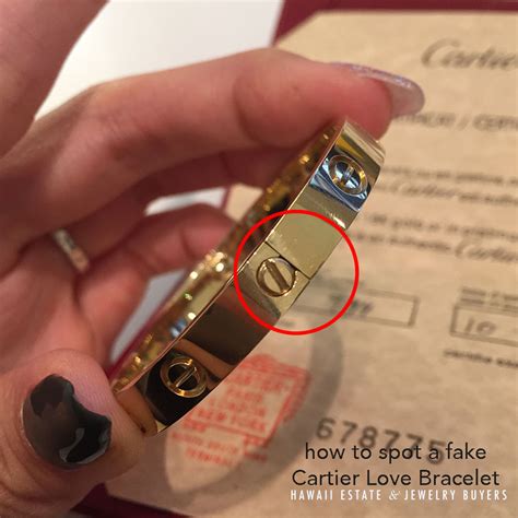 How To Spot A Fake Cartier LOVE Bracelet .